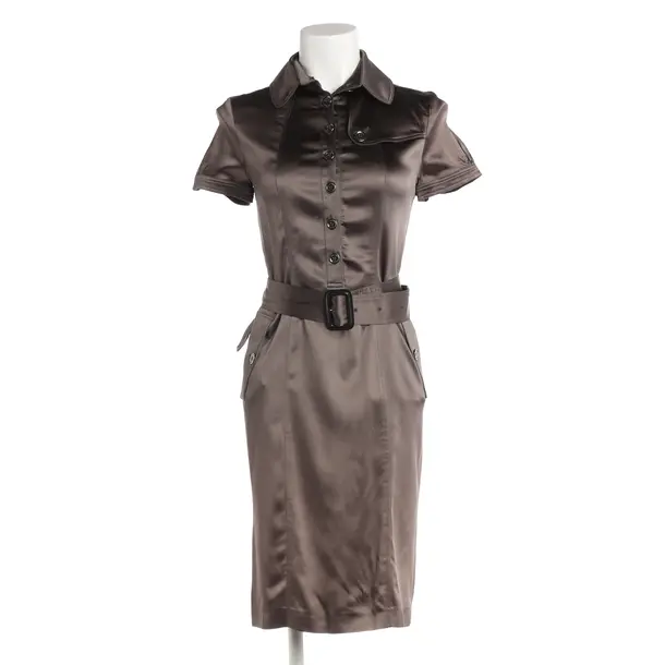 dress, in Darkolivegreen, acetate, Burberry