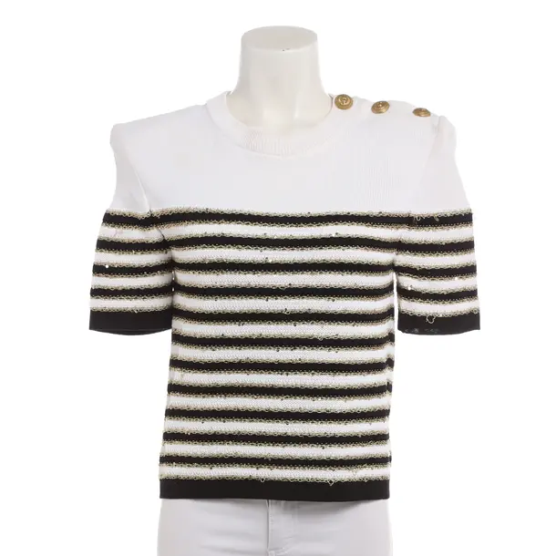 Bluse in Mehrfarbig, Viskose, Balmain