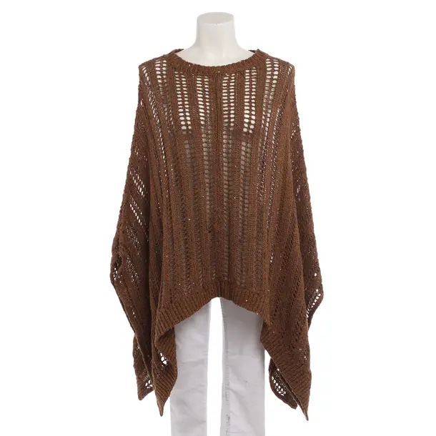 Jumper in Brown, Linen, Brunello Cucinelli