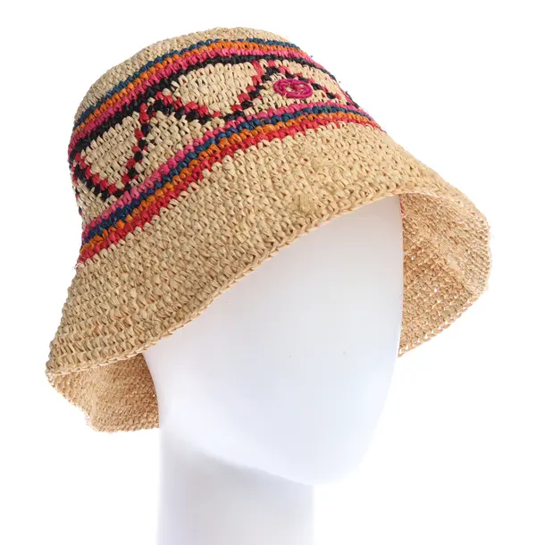 Hat in Multicolored, Straw, Ruslan Baginskiy