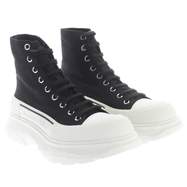 High-Top Sneaker in Schwarz, , Alexander McQueen