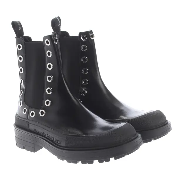 Chelsea Boots in Black, , Alexander McQueen