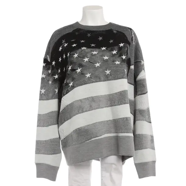 Sweatshirt in Grau, Polyacryl, Palm Angels