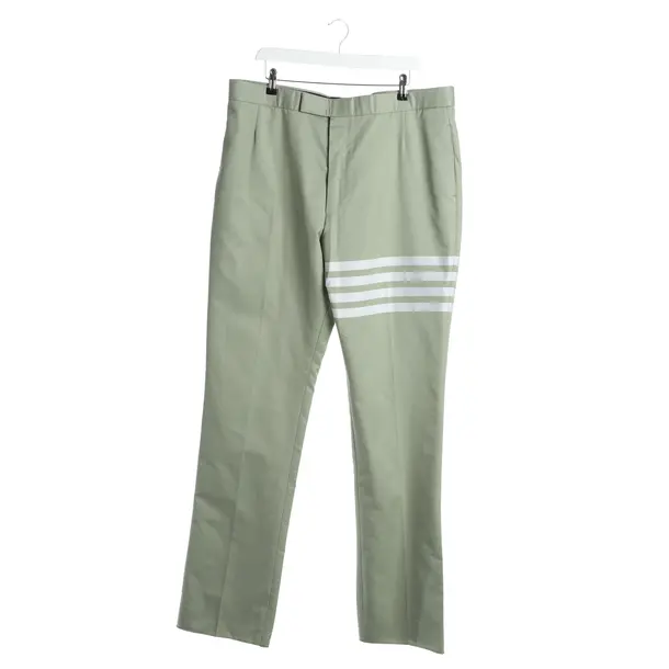 Pants in Green, Cotton, Thom Browne