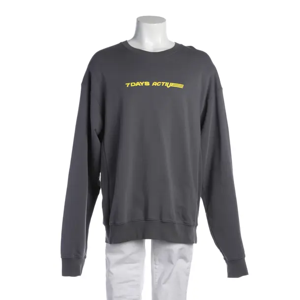 Sweatshirt in Grau, Baumwolle, 7 DAYS Active