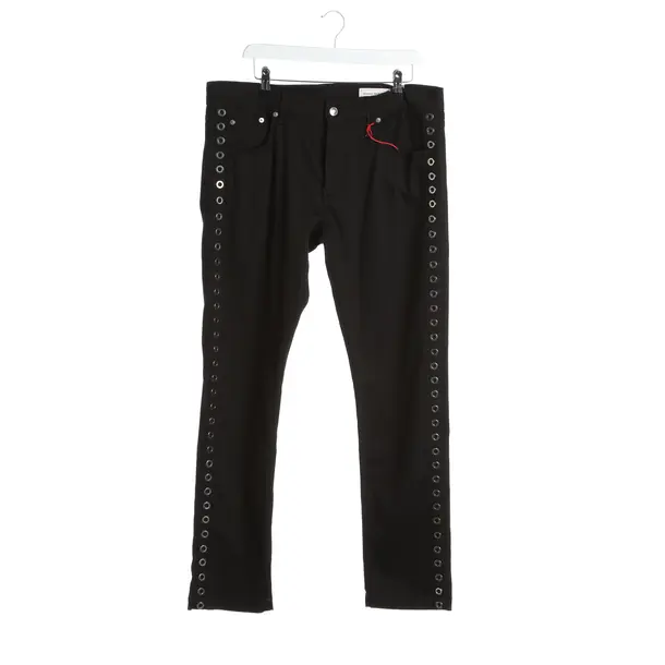 Skinny Jeans in Black, Cotton, Alexander McQueen