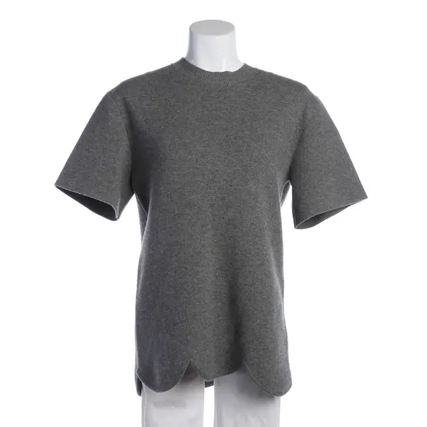 Blouse in Gray, Wool, Jil Sander
