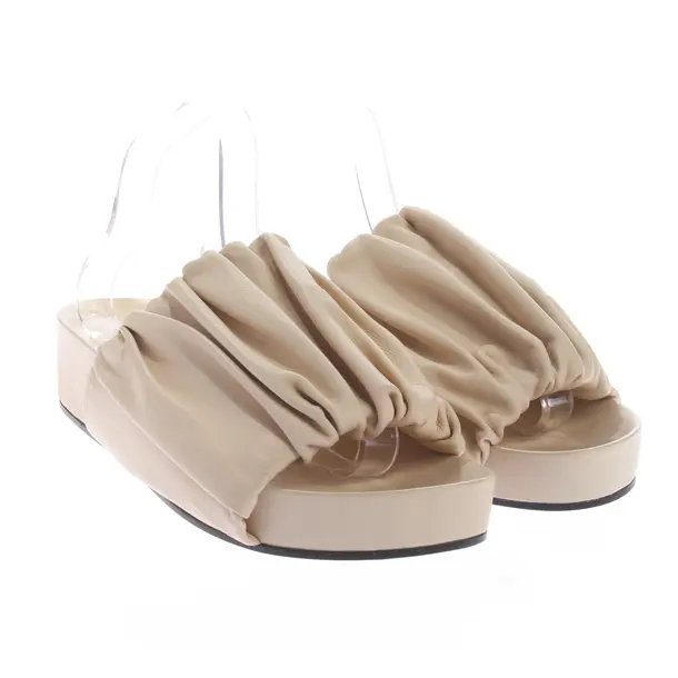 Platform Sandals, in Light Pink, Jil Sander