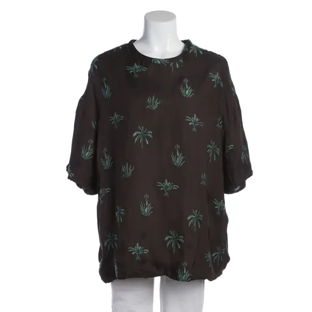 Blouse in Brown, Viscose, Jil Sander