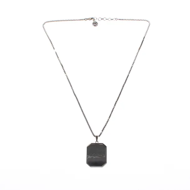 Necklace in Metallic, Metal (metallic, metallized), Alexander McQueen