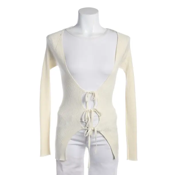 Cardigan, in Beige, Cotton, Act N°1