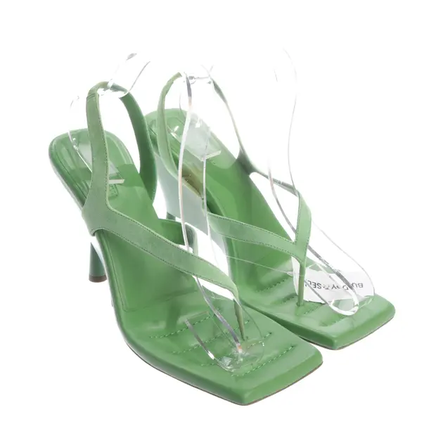 Heeled Sandals, in Green, Gia Borghini