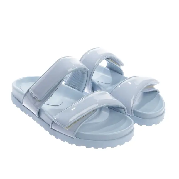 Sandali, in Azzurro, Gia Borghini