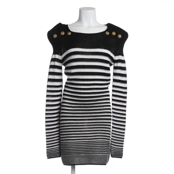 Kleid in Schwarz, Baumwolle, Balmain