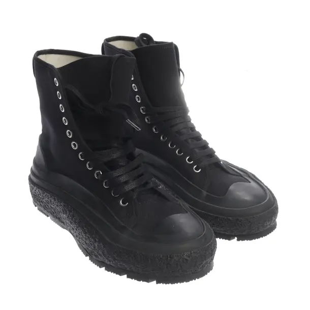 High-Top Sneakers in Black, , Jil Sander