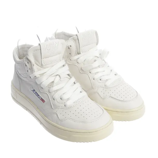 Sneaker alta, in Bianco, Autry