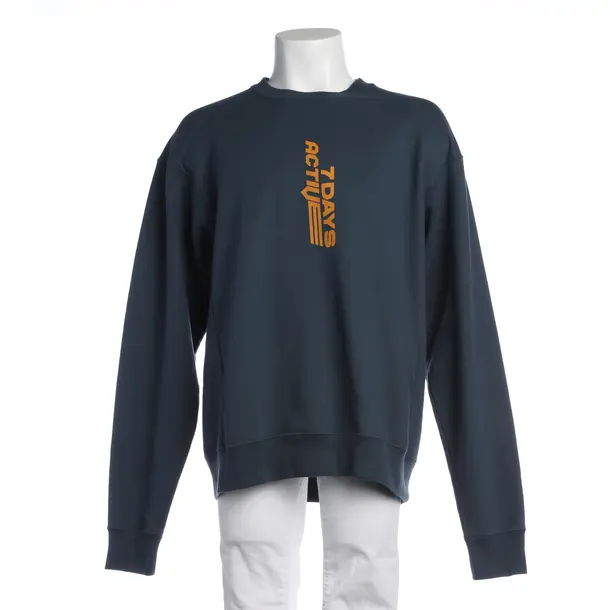 Sweatshirt in Gray, Polyester, 7 DAYS Active