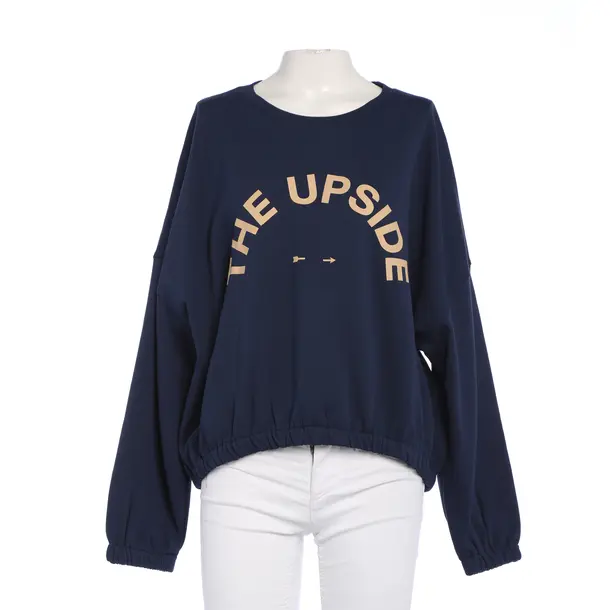 Sweatshirt in Blue, Cotton, The Upside