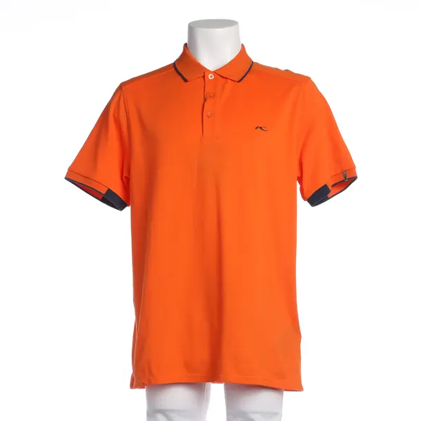 Polo Shirt in Orange, Cotton, Kjus