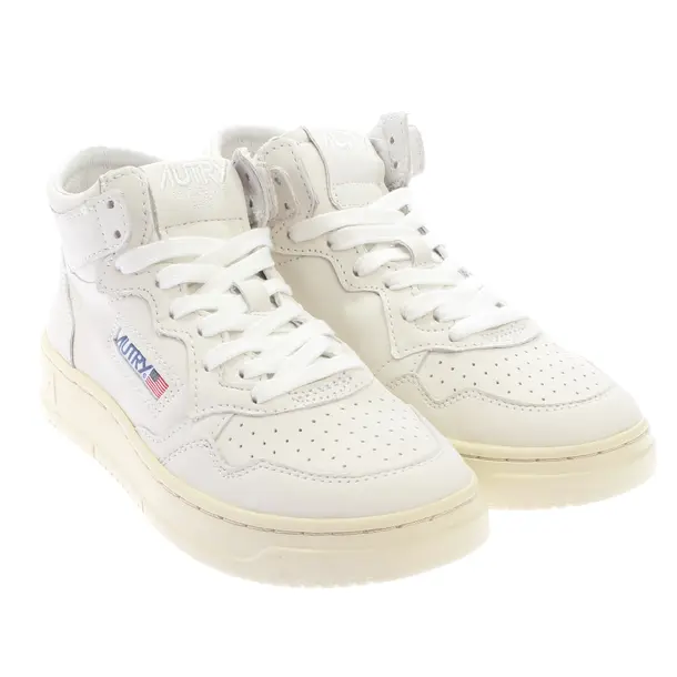 High-Top Sneakers in White, , Autry
