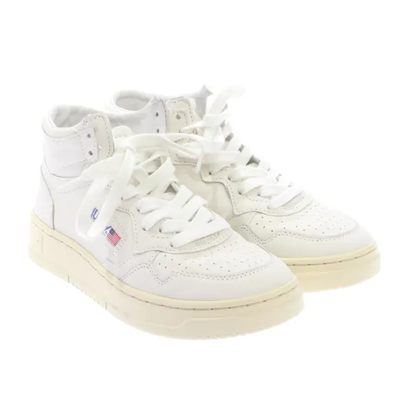 High-Top Sneakers in White, , Autry