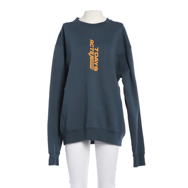 Sweatshirt in Gray, Cotton, 7 DAYS Active
