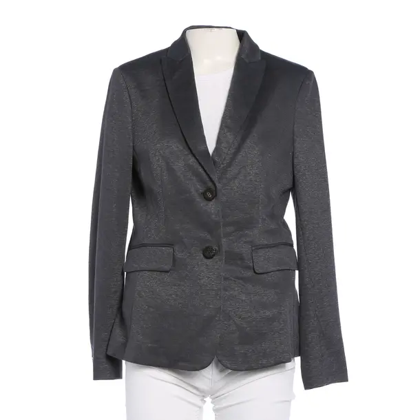 Blazer in Gray, Cotton, Peserico