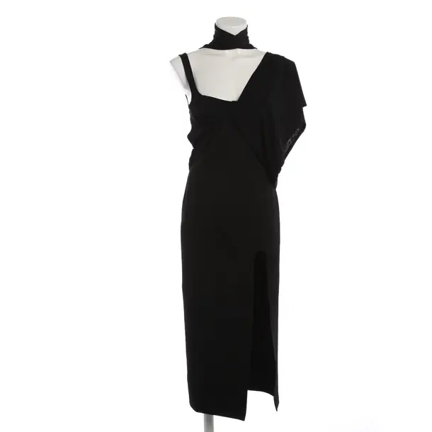 Kleid in Schwarz, Viskose, Alessandro Vigilante