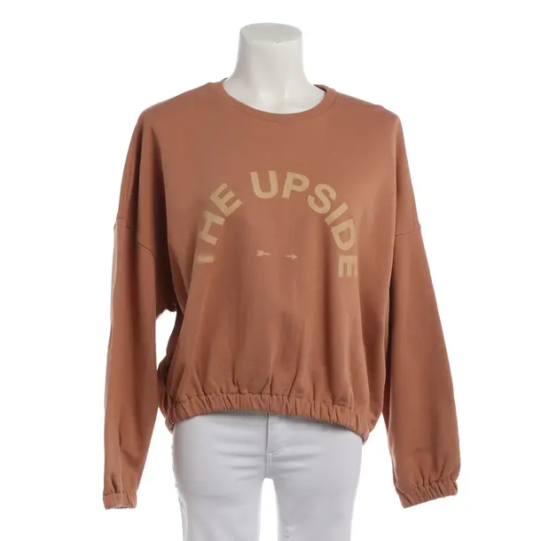 Sweatshirt in Brown, Cotton, The Upside