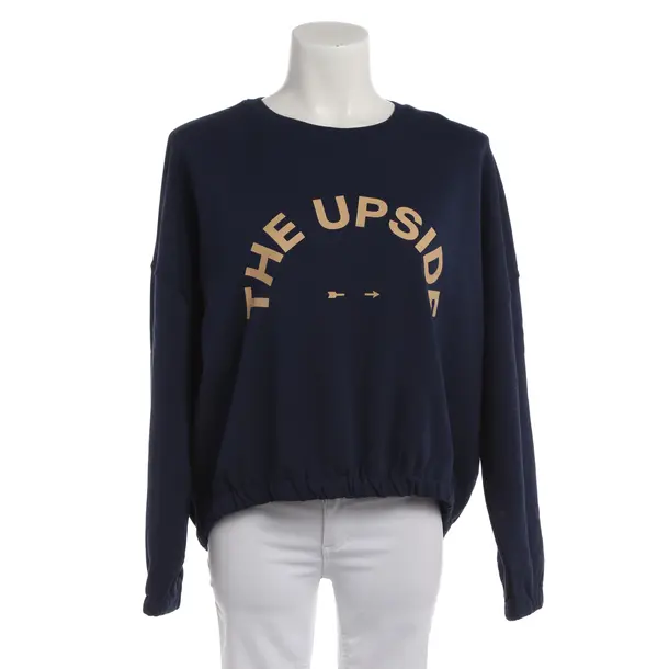 Sweatshirt in Blue, Cotton, The Upside