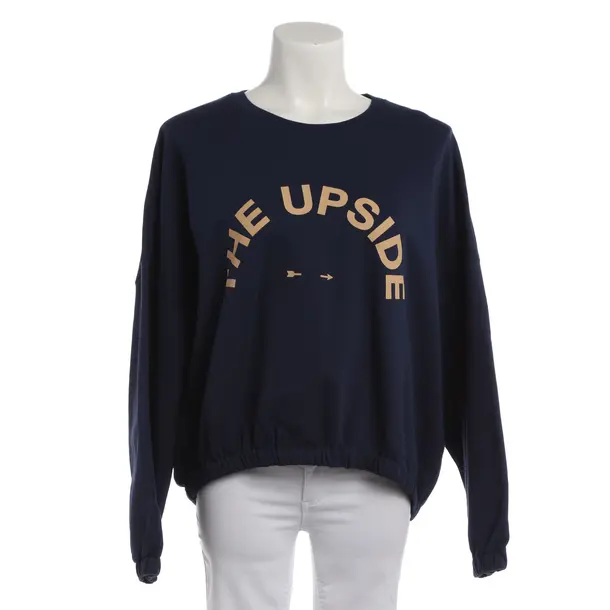 Sweatshirt in Blue, Cotton, The Upside