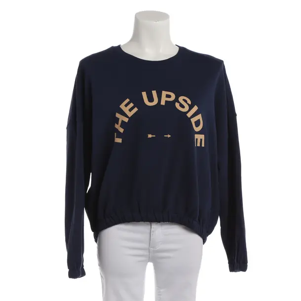 Felpa, in Blu, Cotone, Il lato positivo