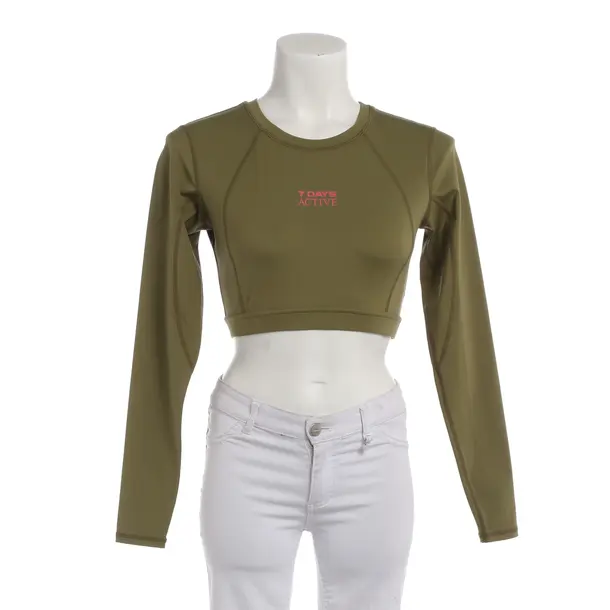 Longsleeve in Grün, Polyimid, 7 DAYS Active