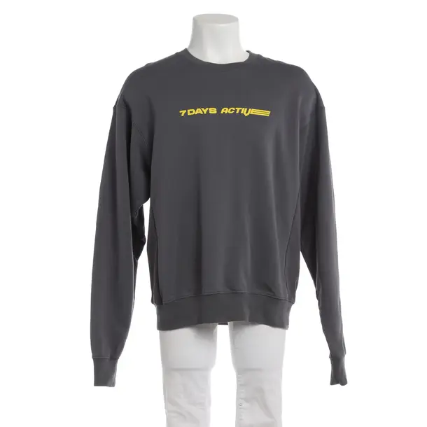 Sweatshirt in Gray, Cotton, 7 DAYS Active