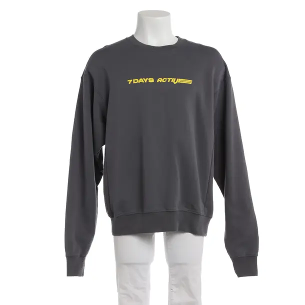 Sweatshirt in Gray, Cotton, 7 DAYS Active
