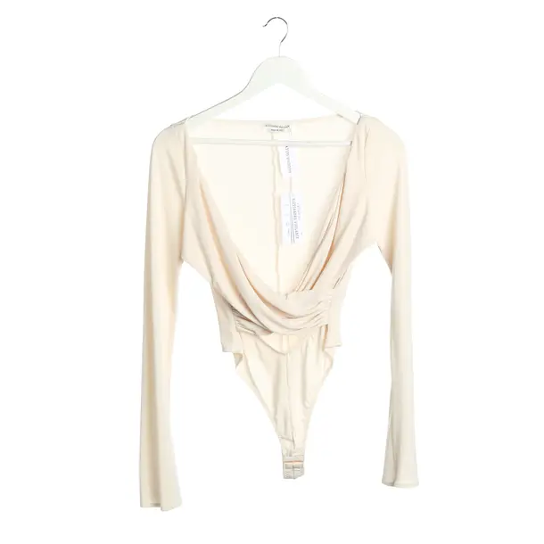 Bodysuit in White, Polyester, Alessandro Vigilante