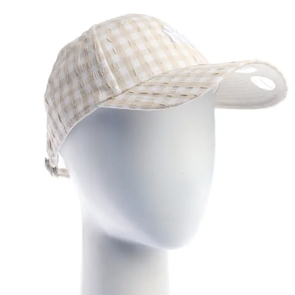 Cap in Weiß, Baumwolle, New Era
