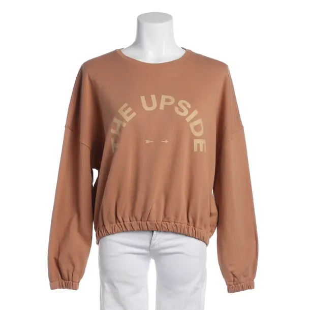 Sweatshirt in Brown, Cotton, The Upside