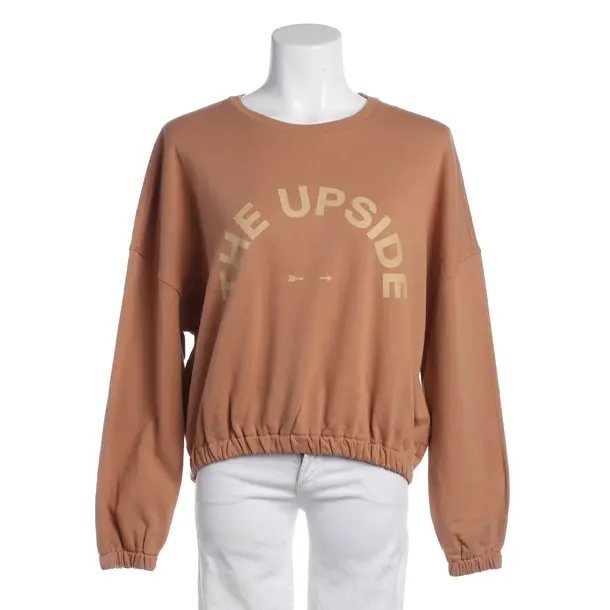 Sweatshirt in Brown, Cotton, The Upside