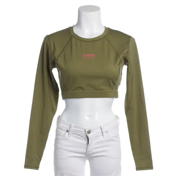 Longsleeve in Grün, Polyimid, 7 DAYS Active