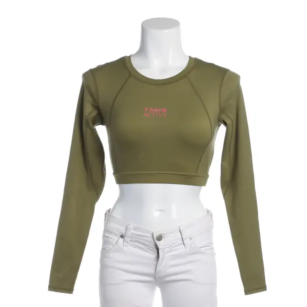 Long Sleeve Shirt in Green, Polyimide, 7 DAYS Active