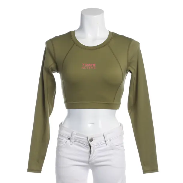 Longsleeve in Grün, Polyimid, 7 DAYS Active