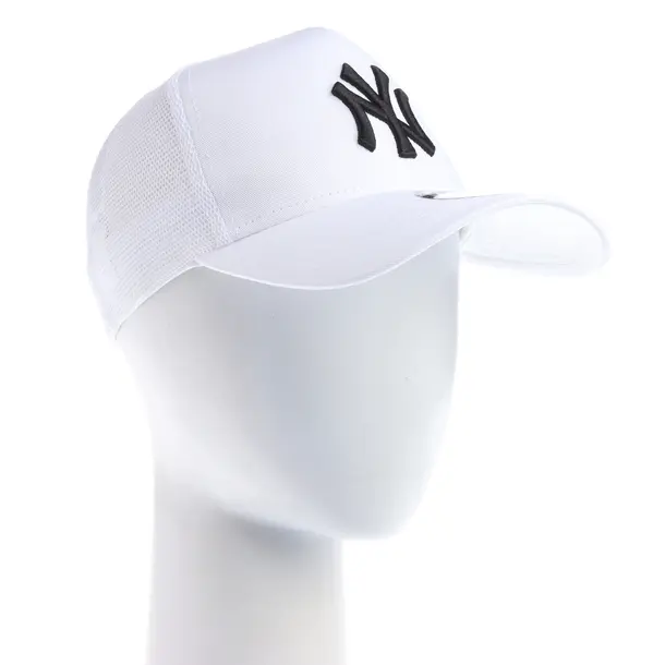 Cap in Weiß, Baumwolle, New Era