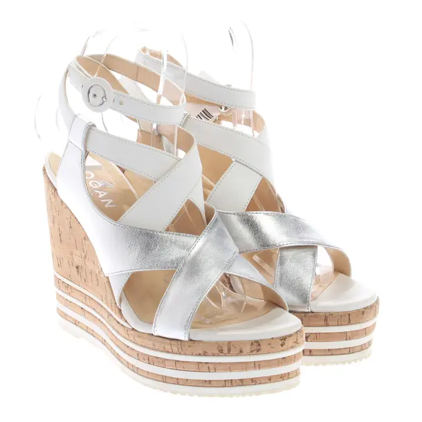 Wedges in Weiß, , Hogan