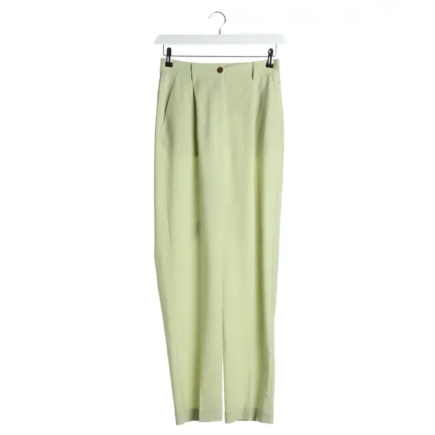 Pants in Green, Wool, by Aylin König