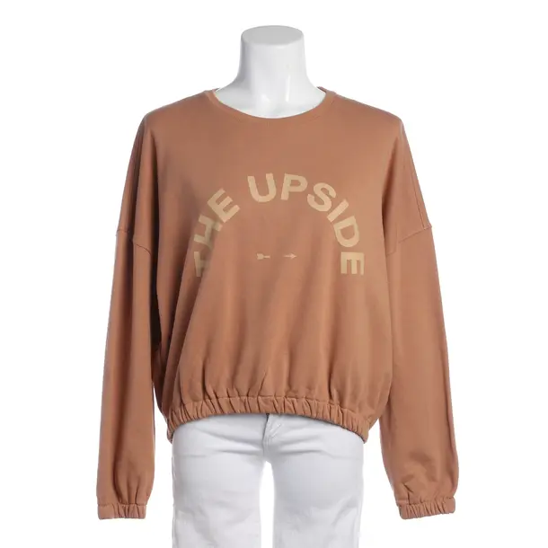 Sweatshirt in Brown, Cotton, The Upside