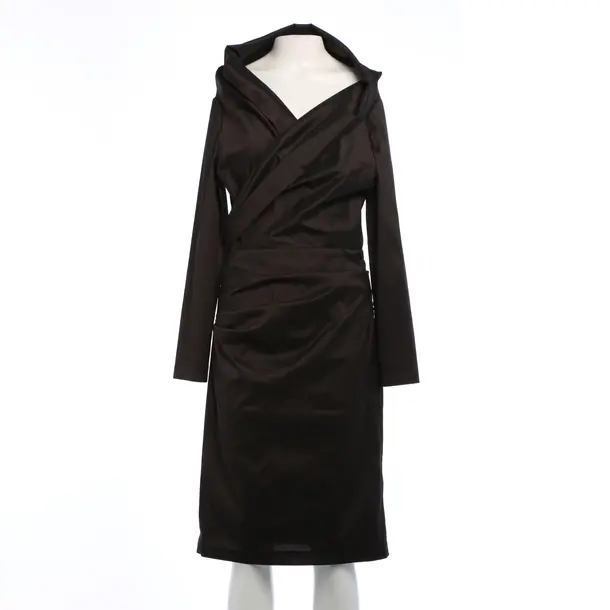 Cocktail Dress in Brown, Polyester, Talbot Runhof