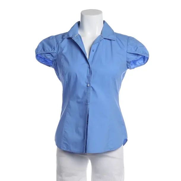 Bluse in Blau, Baumwolle, Hugo Boss Black Label