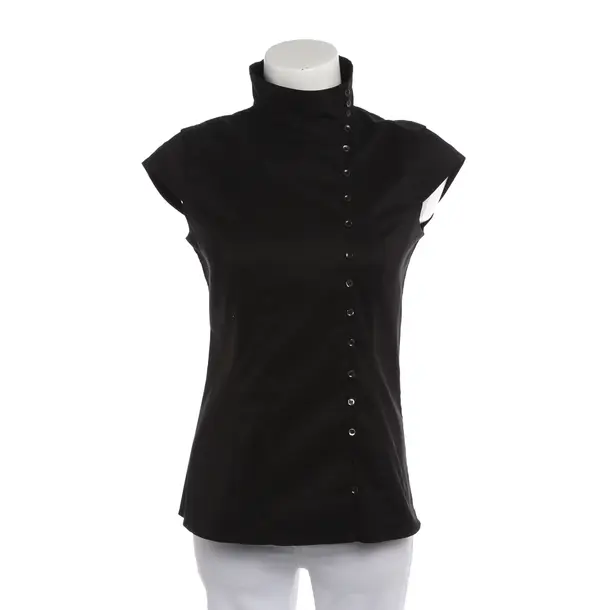 Bluse in Schwarz, Baumwolle, Hugo Boss Black Label