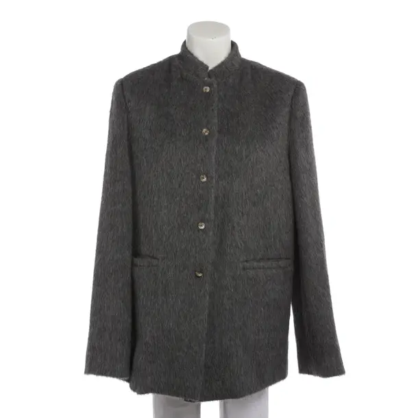 Cappotto mezza stagione, in Grigio, Lana, Studio Loulou